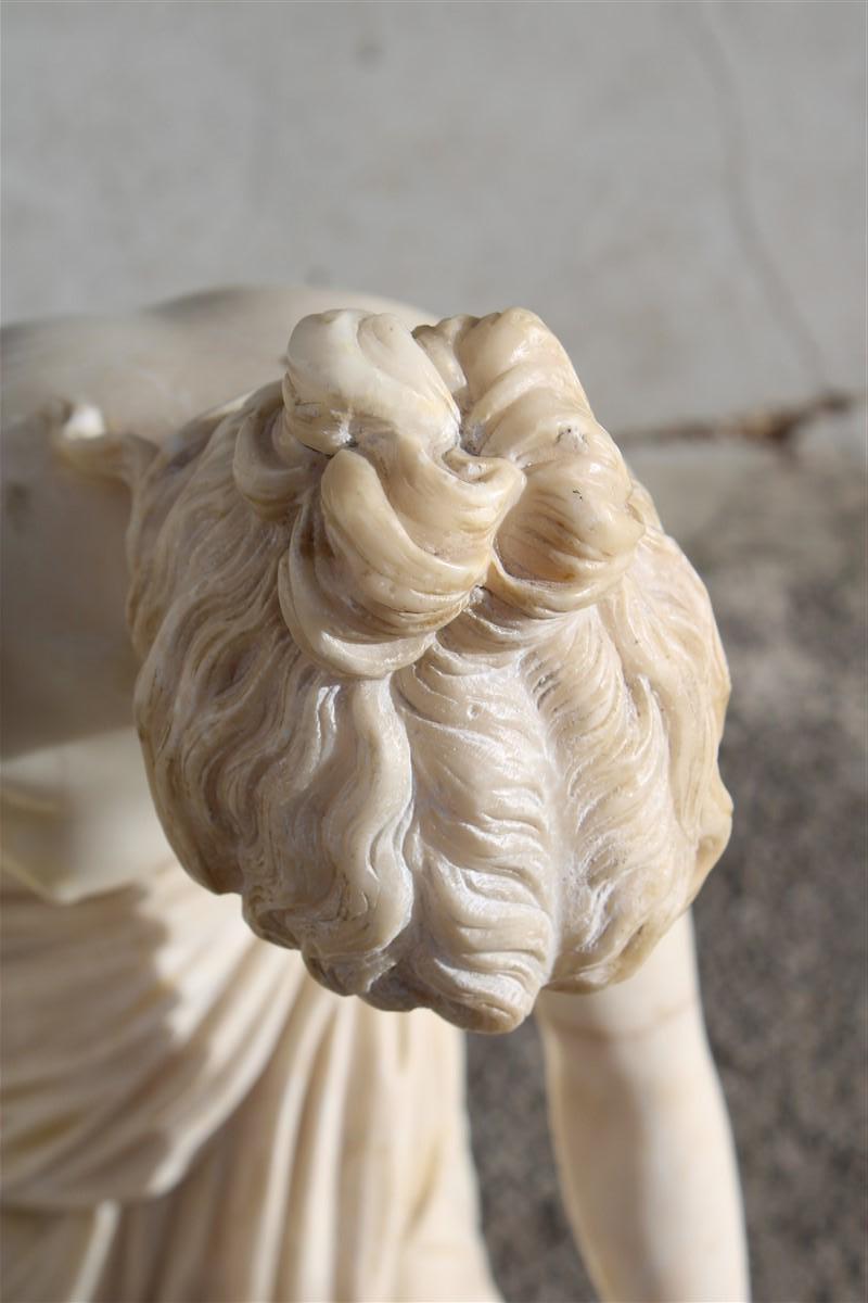 marble sculpture that looks soft