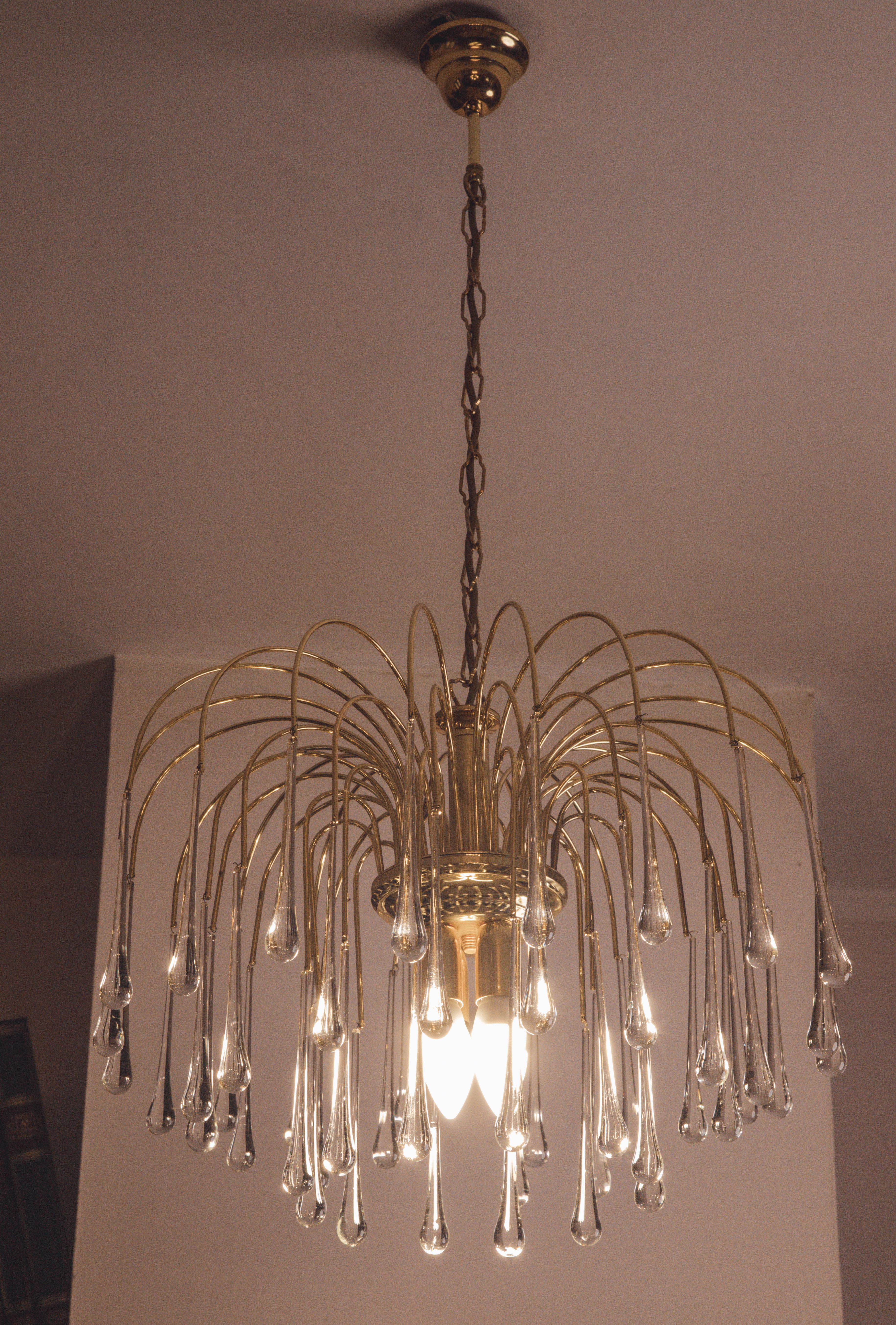 Lady Isabelle Murano Chandelier, 1980s 2