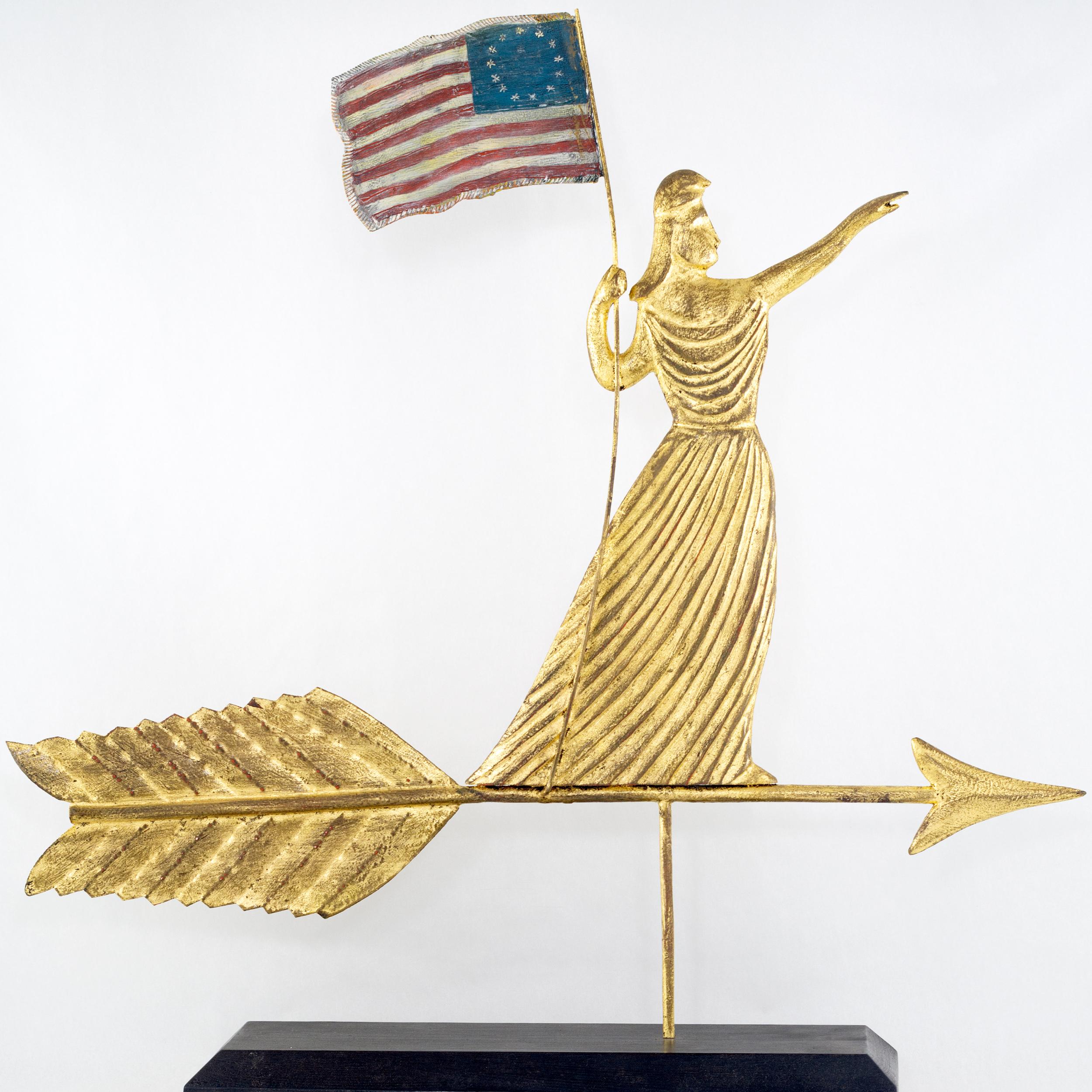 American Lady Liberty Weathervane