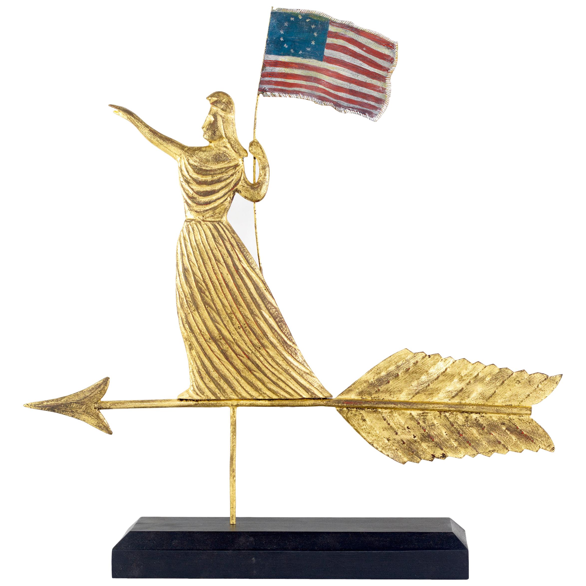 Lady Liberty Weathervane at 1stDibs