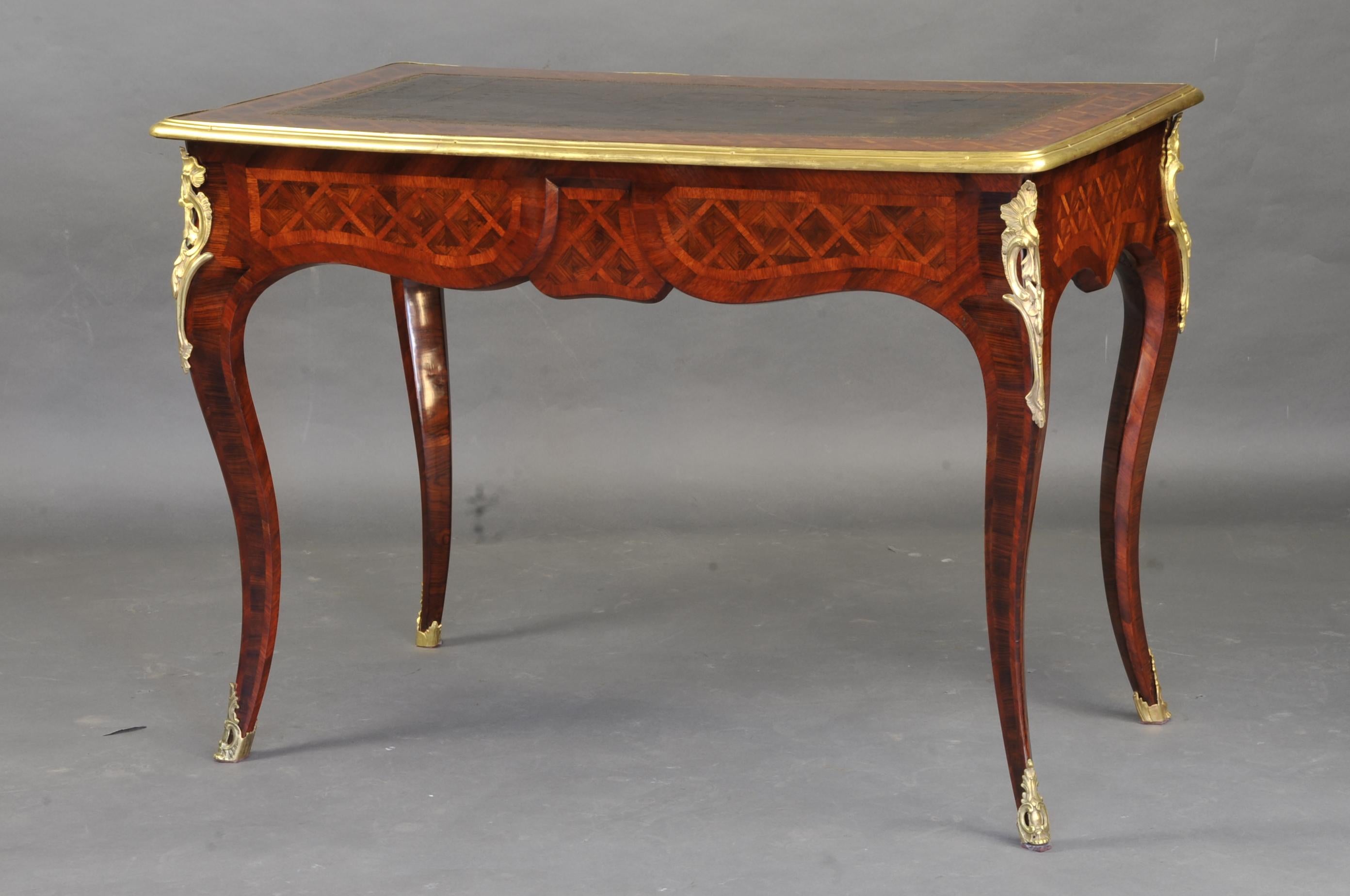 Lady Louis XV Desk in Violet Wood Marquetry 6