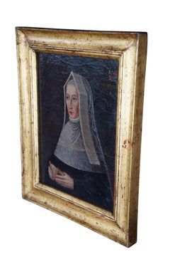 Lady Margaret Beaufort Countess Richmond Oil Painting Portrait by Trevor James