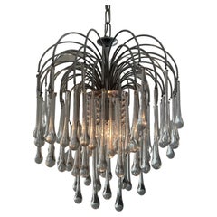 Lady Margot, Enchanting Murano Chandelier, 1990s