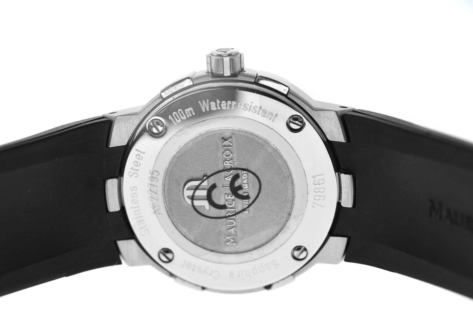 Lady Maurice Lacroix Milestone MS1013-SS001-310 Steel Quartz Watch For Sale 1