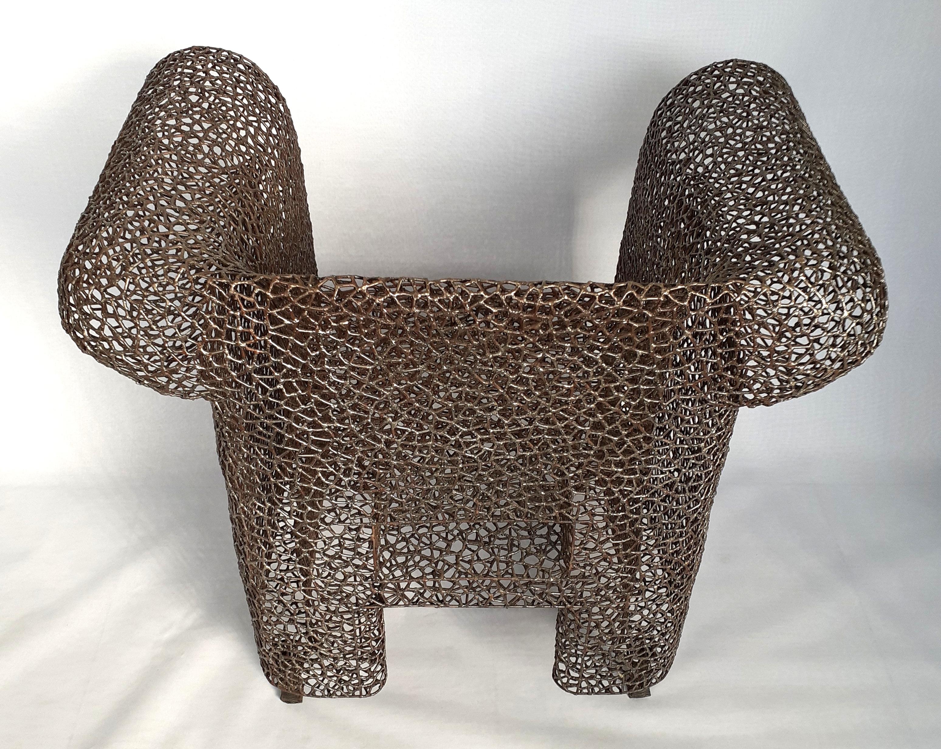 Hand-Crafted Lady armchair For Sale