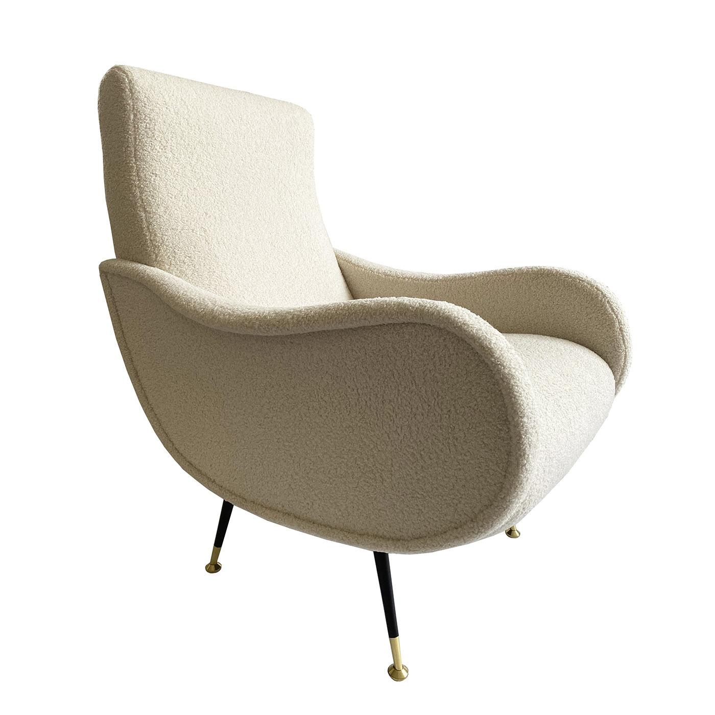 Lady Mountain Beige Armchair In New Condition For Sale In Milan, IT