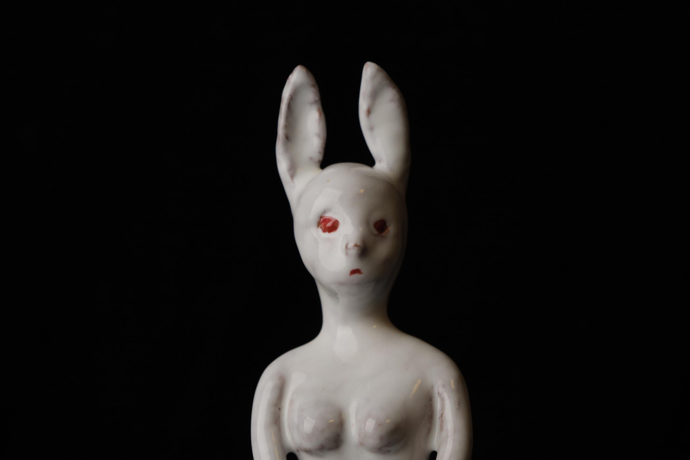 Giapponese Statua in ceramica 