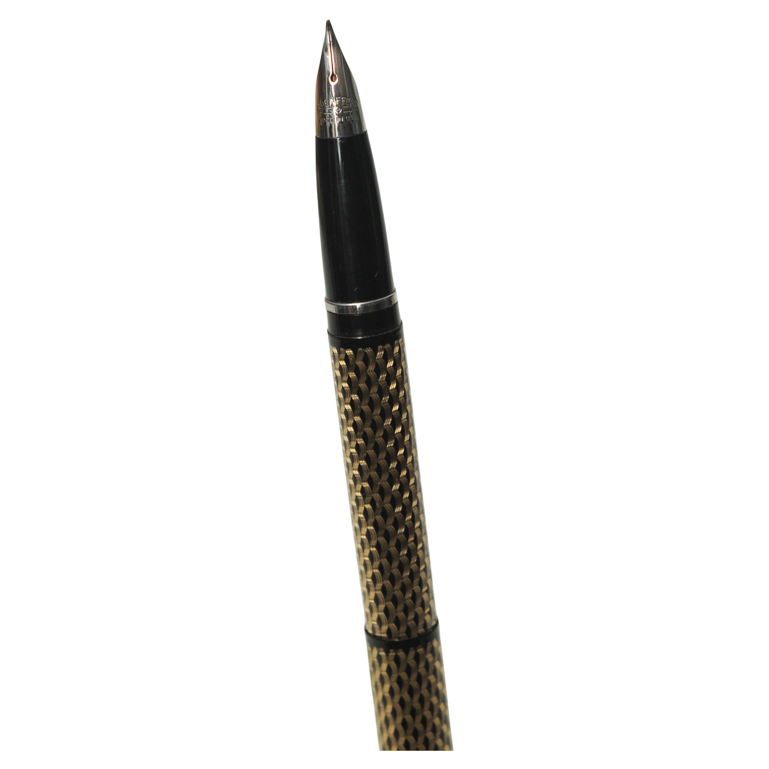 Lady Schaeffer Brunnenstift mit 14k Nib & Mechanischer Bleistift in Karton Set im Angebot 2