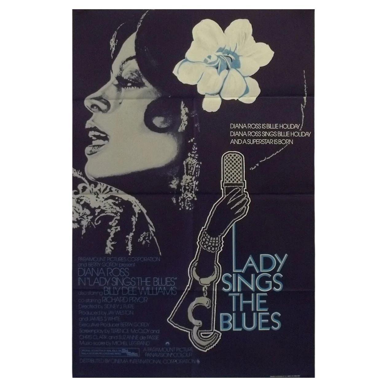 Lady Sings The Blues, Unframed Poster, 1971 For Sale