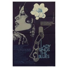 Vintage Lady Sings The Blues, Unframed Poster, 1971