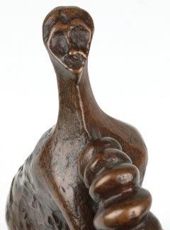 "Lady & The Shrimp" - Scultura in bronzo in edizione limitata di John Farnham