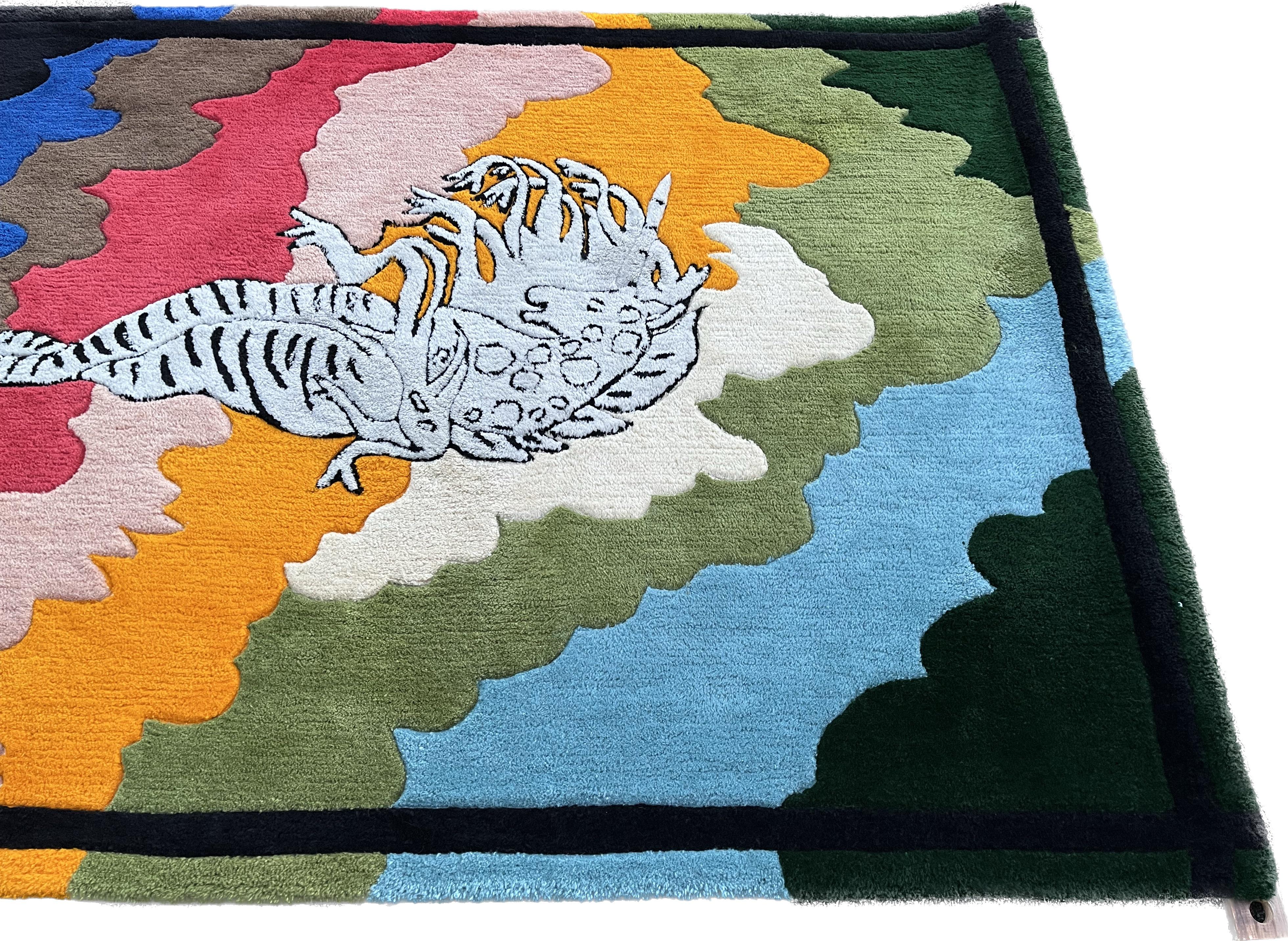 unicorn tapestry rug