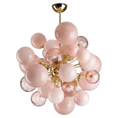 Lady V 32-Light Pink Chandelier