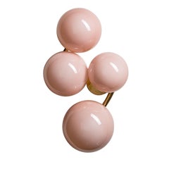 Lady V 4-Light Pink Wall Lamp