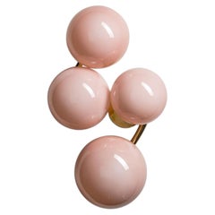 Lady V 4-Light Pink Wall Lamp