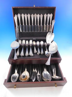Lady Washington by Gorham Sterling Silver Flatware Set 12 Service 93 Pcs Dinner
