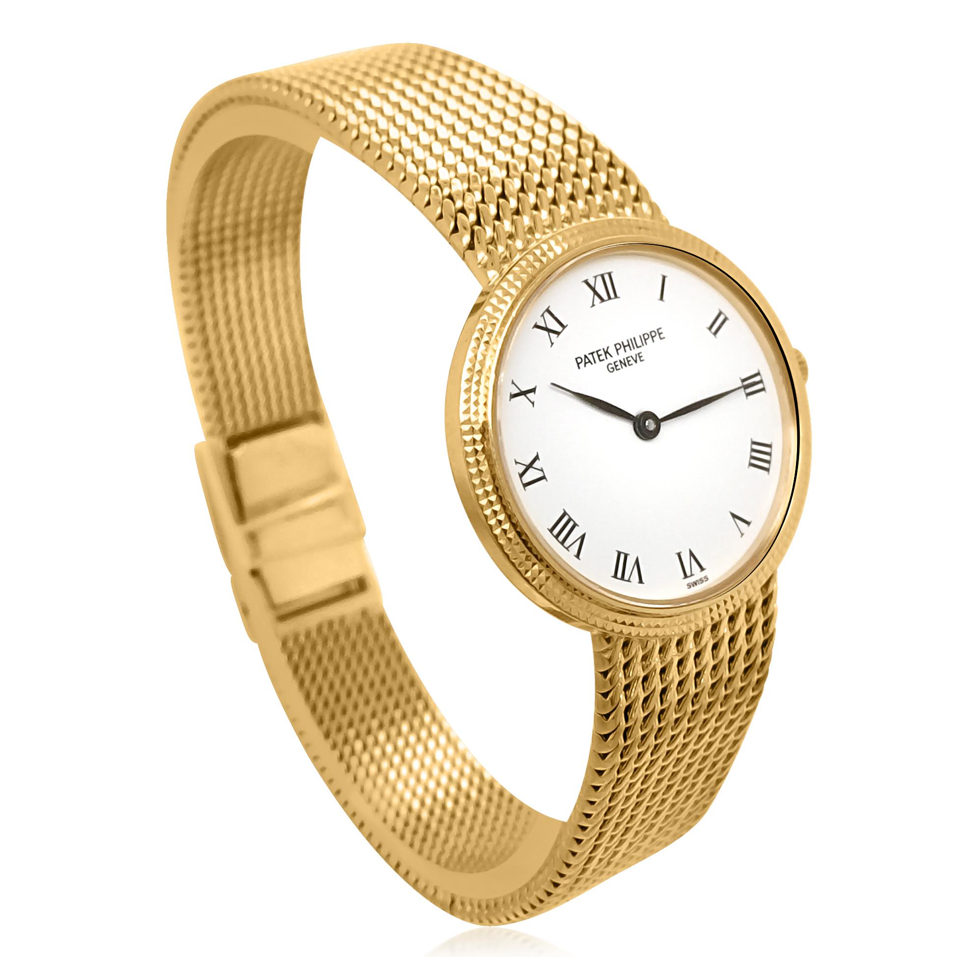 Lady's 18K Yellow Gold Patek Philippe 