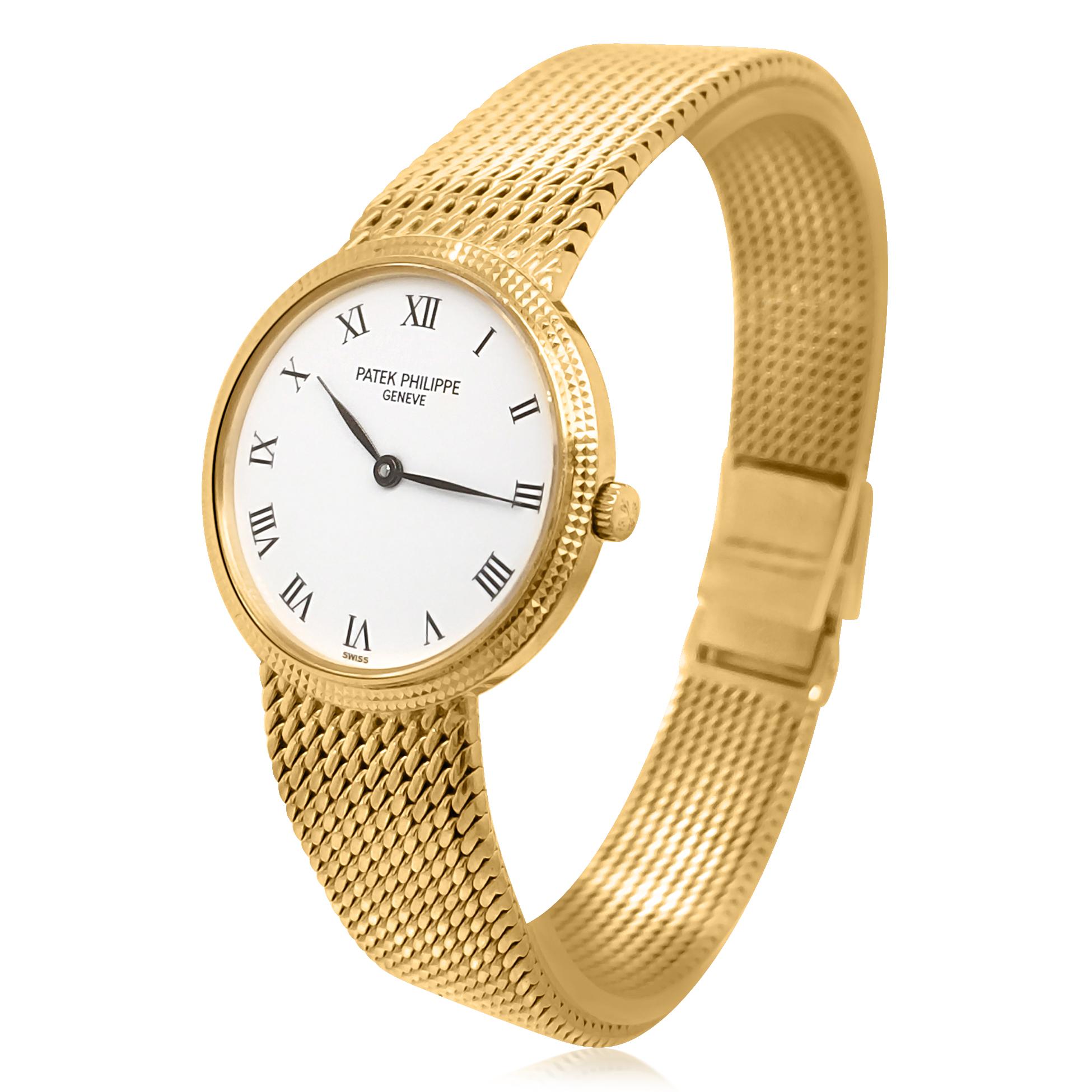 Lady's 18K Yellow Gold Patek Philippe 