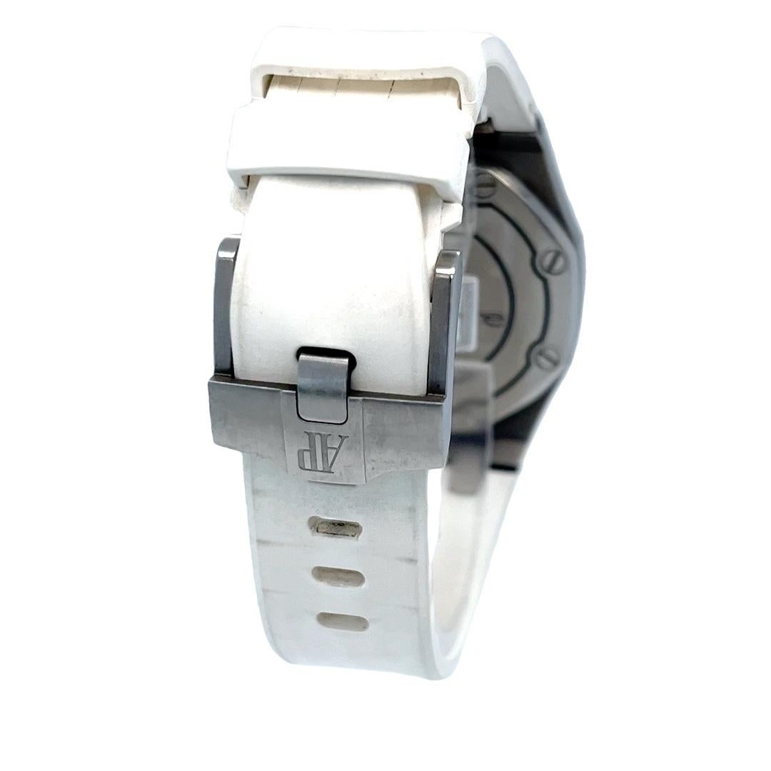 Lady's Audemars Piguet Royal Oak Offshore Quartz Watch In Good Condition For Sale In Coral Gables, FL