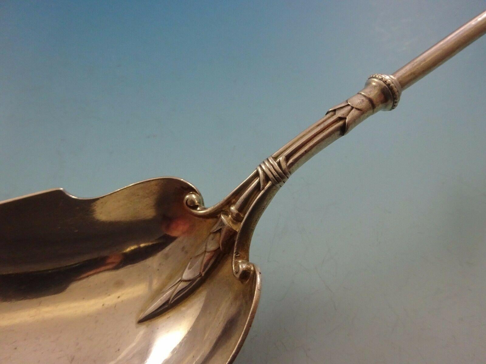 20th Century Ladies by Gorham Sterling Silver Cracker Scoop Realistic Hand 3D Figural Art
