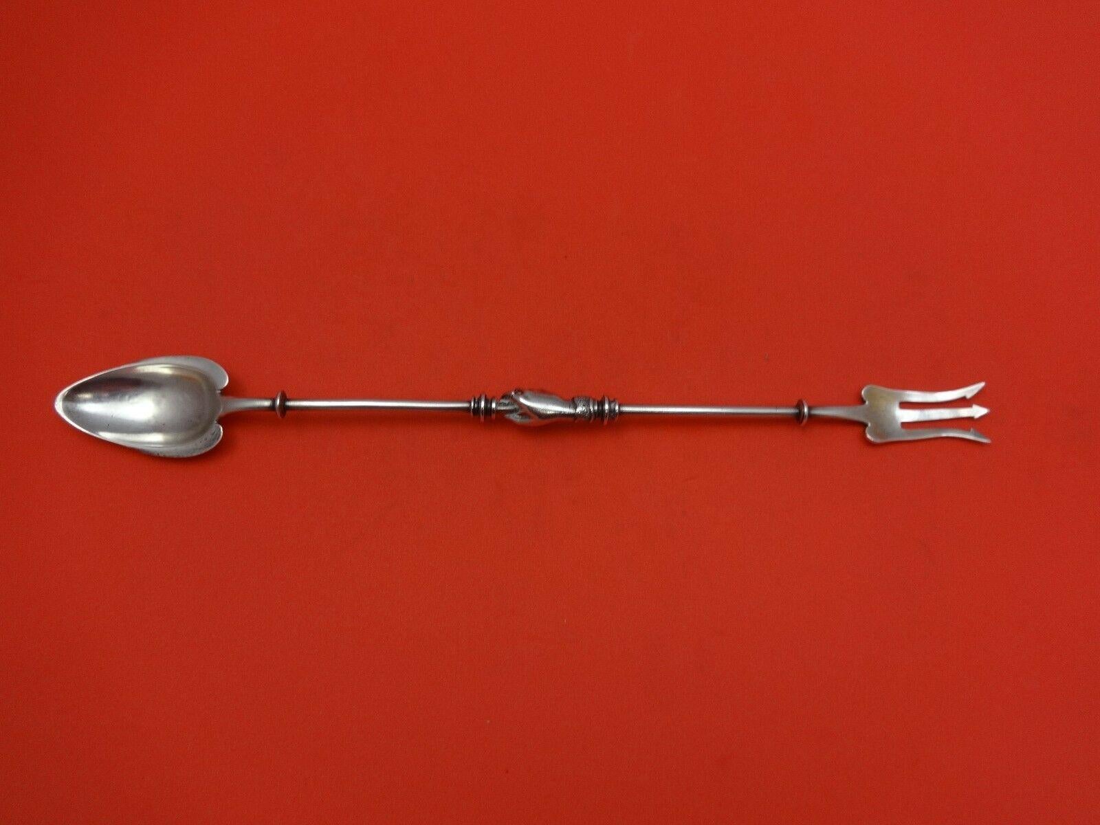 Lady's by Gorham

Sterling silver pickle fork / olive spoon combination 10 1/2