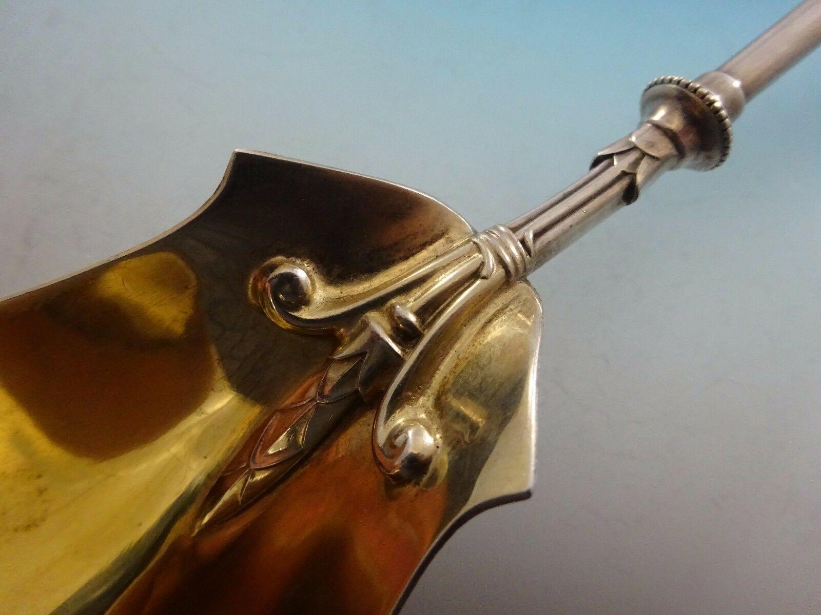 Louche à punch en argent sterling lavée à l'or Lady's by Gorham Excellent état à Big Bend, WI