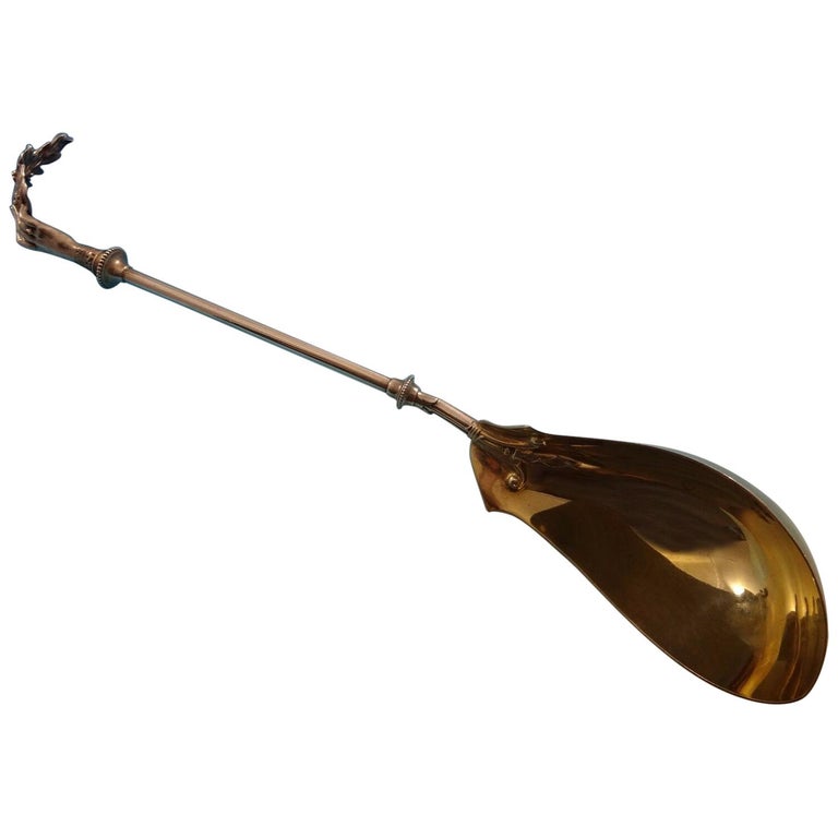 Lady's by Gorham Sterling Silver Punch Ladle Gold Washed For Sale at