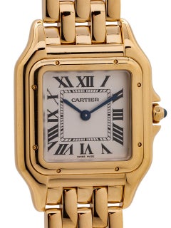 Ladies Cartier Panther 18 Karat Yellow Gold, circa 2017