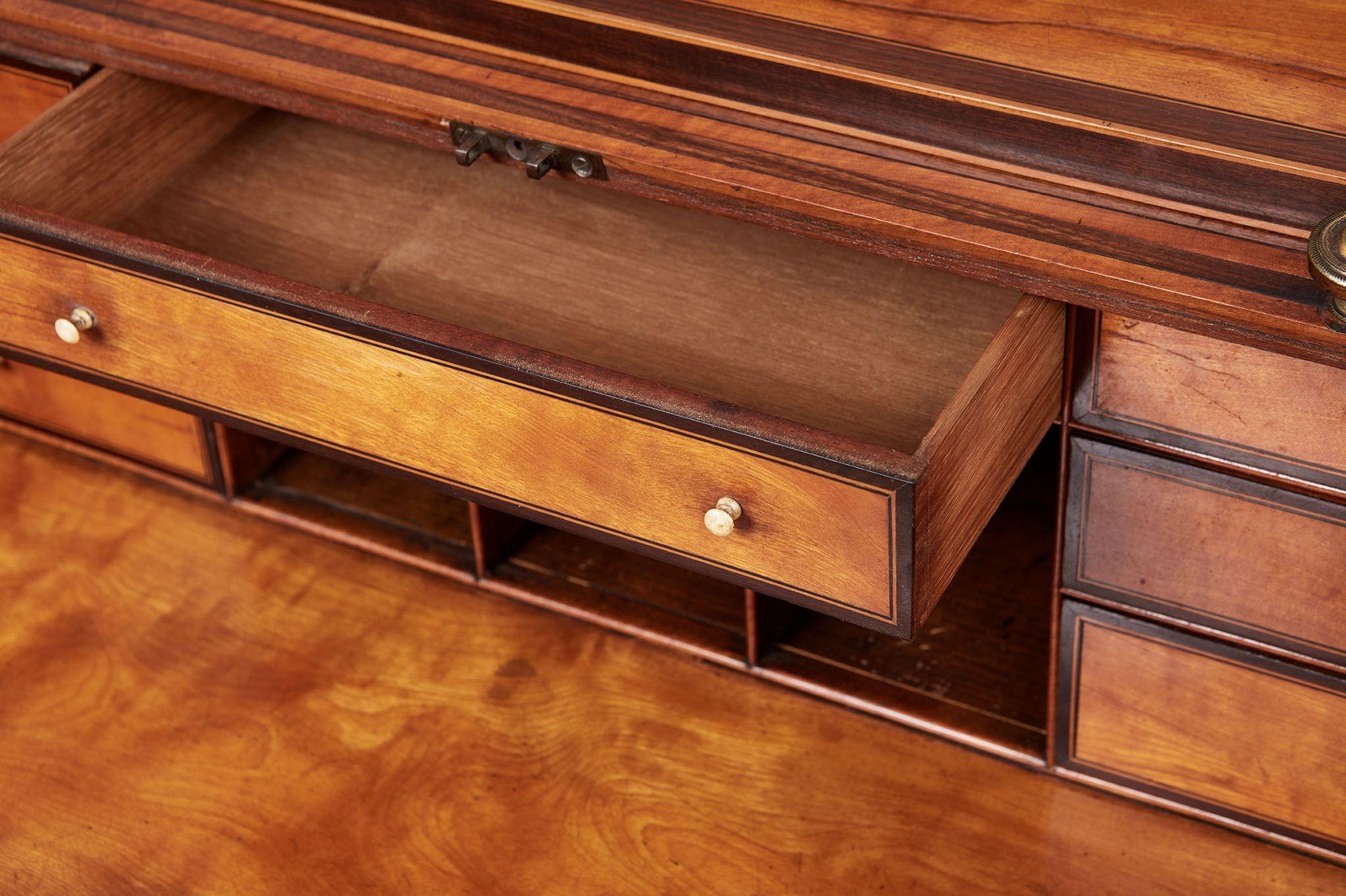 Sheraton Tambour Desk For Sale 4