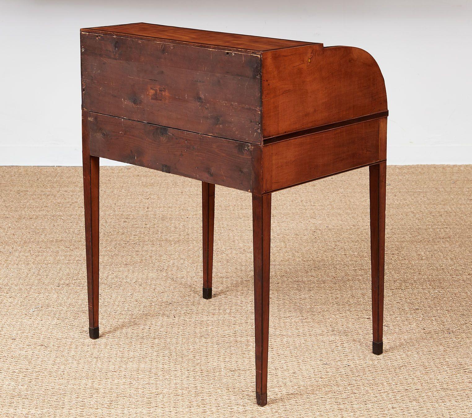 Sheraton Tambour Desk For Sale 9