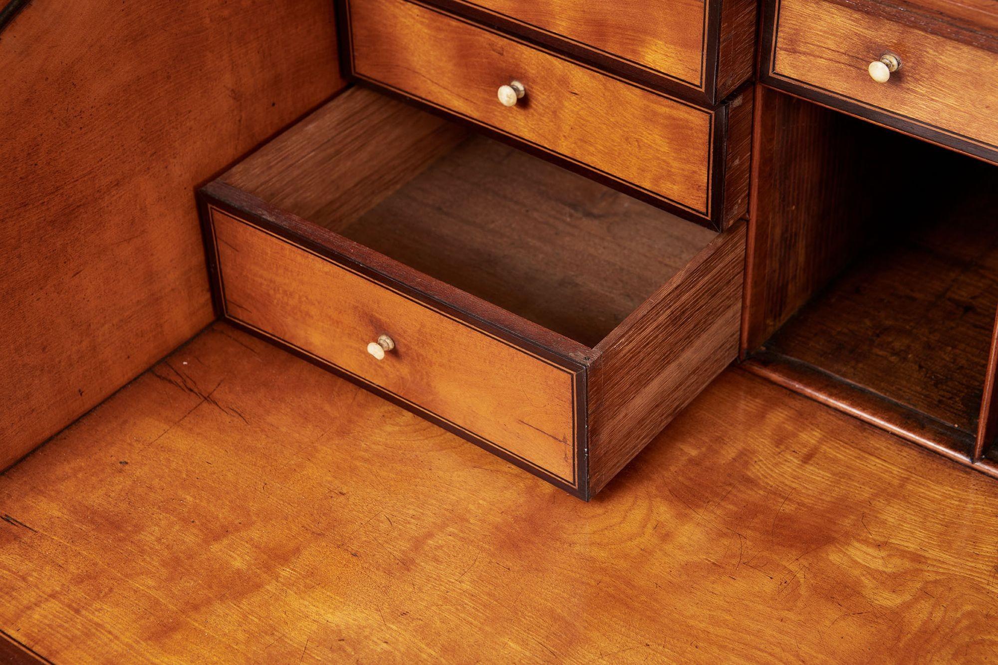 Sheraton Tambour Desk For Sale 3