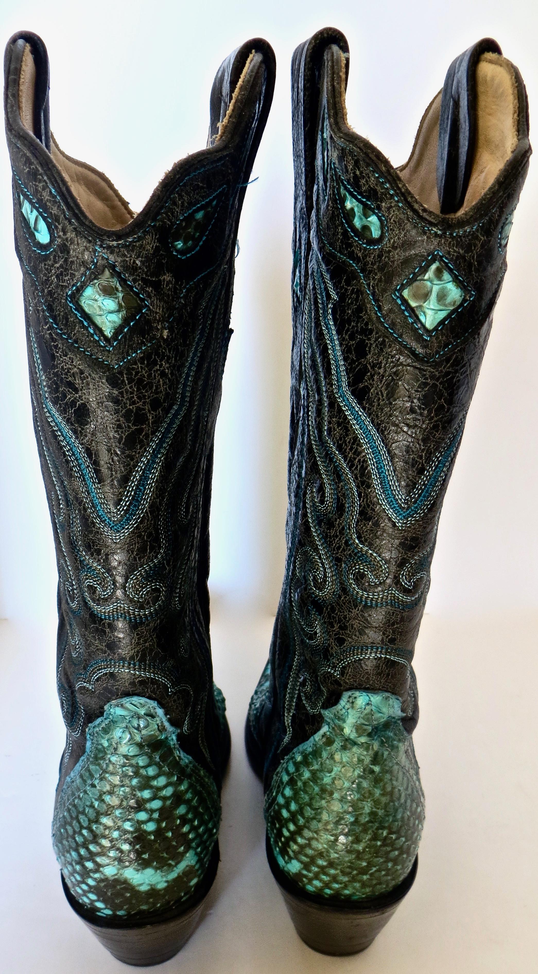 Mexican Lady's Cowboy Boots 