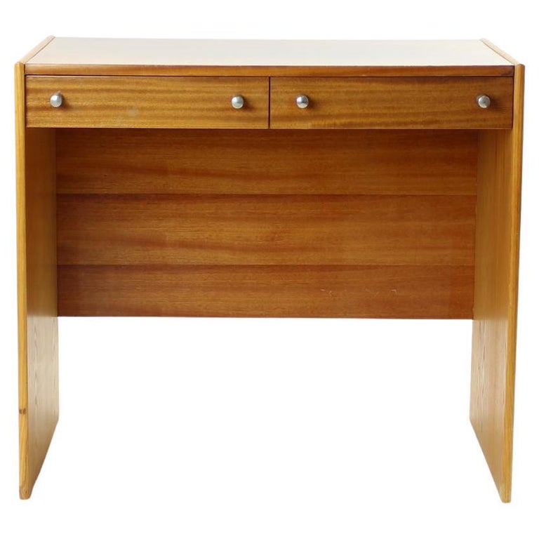 Lady’s Desk or Vanity in Mahogany, Czechoslovakia, 1970s For Sale at