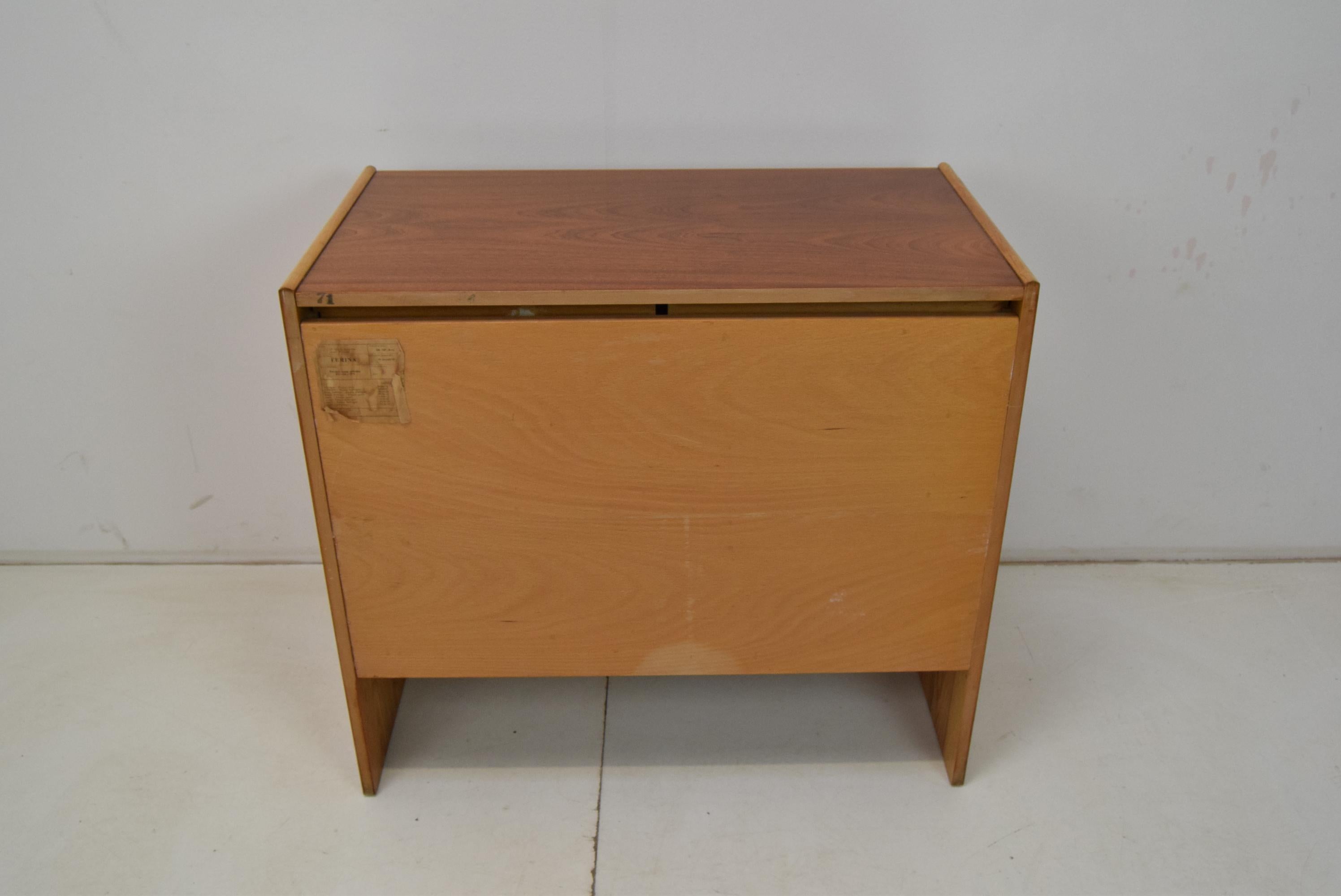 Lady's Desk or Vanity or Side Table in Mahogany / Up Zavody, 1970s For Sale 7
