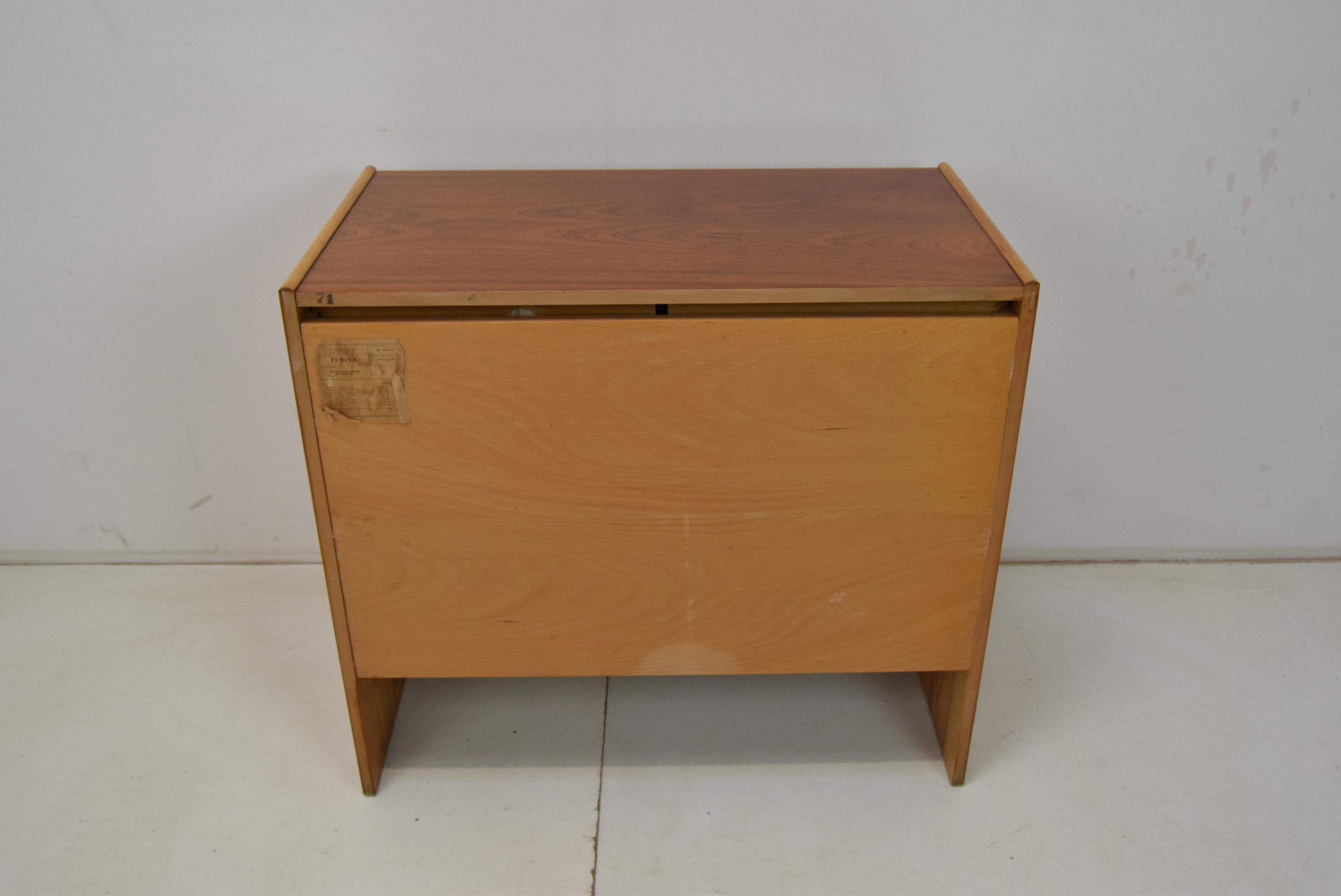 Lady's Desk or Vanity or Side Table in Mahogany / Up Zavody, 1970s For Sale 7