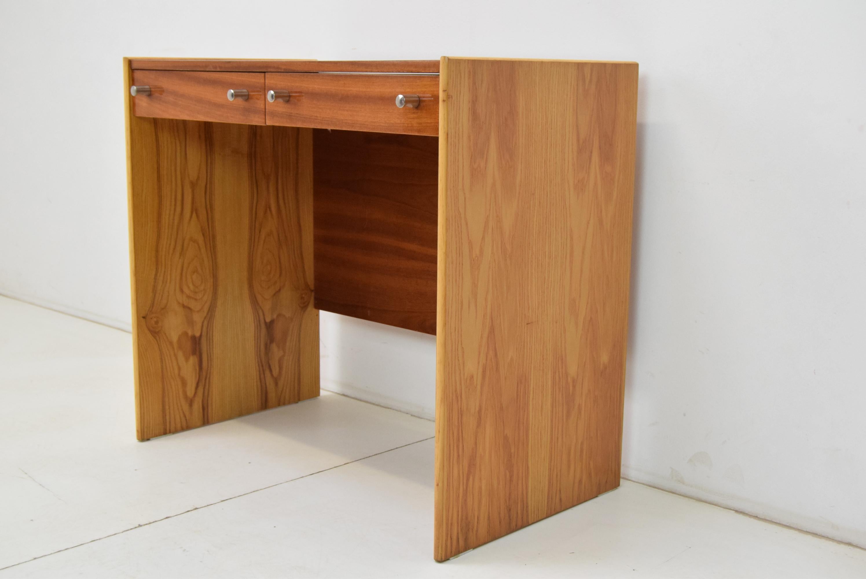 Late 20th Century Lady's Desk or Vanity or Side Table in Mahogany / Up Zavody, 1970s For Sale