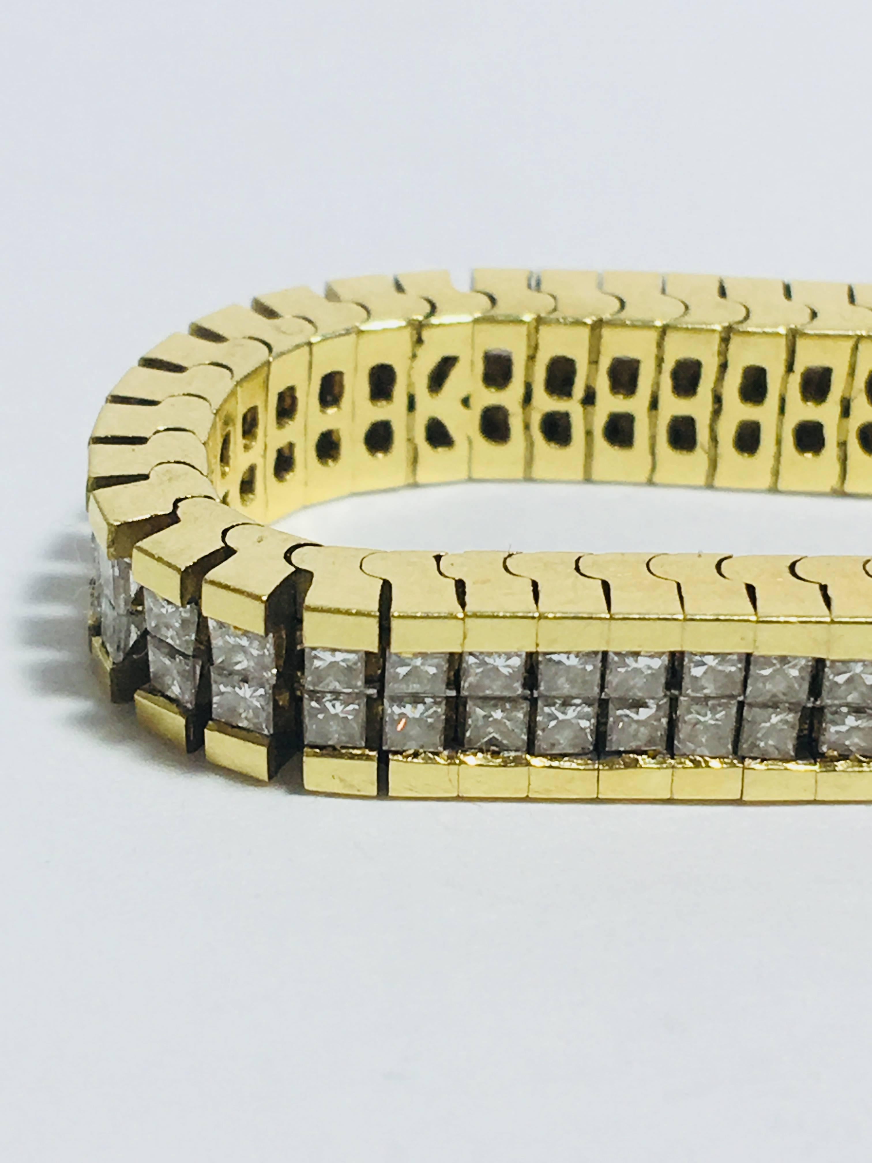 Women's or Men's Lady's Diamond Tennis Bracelet