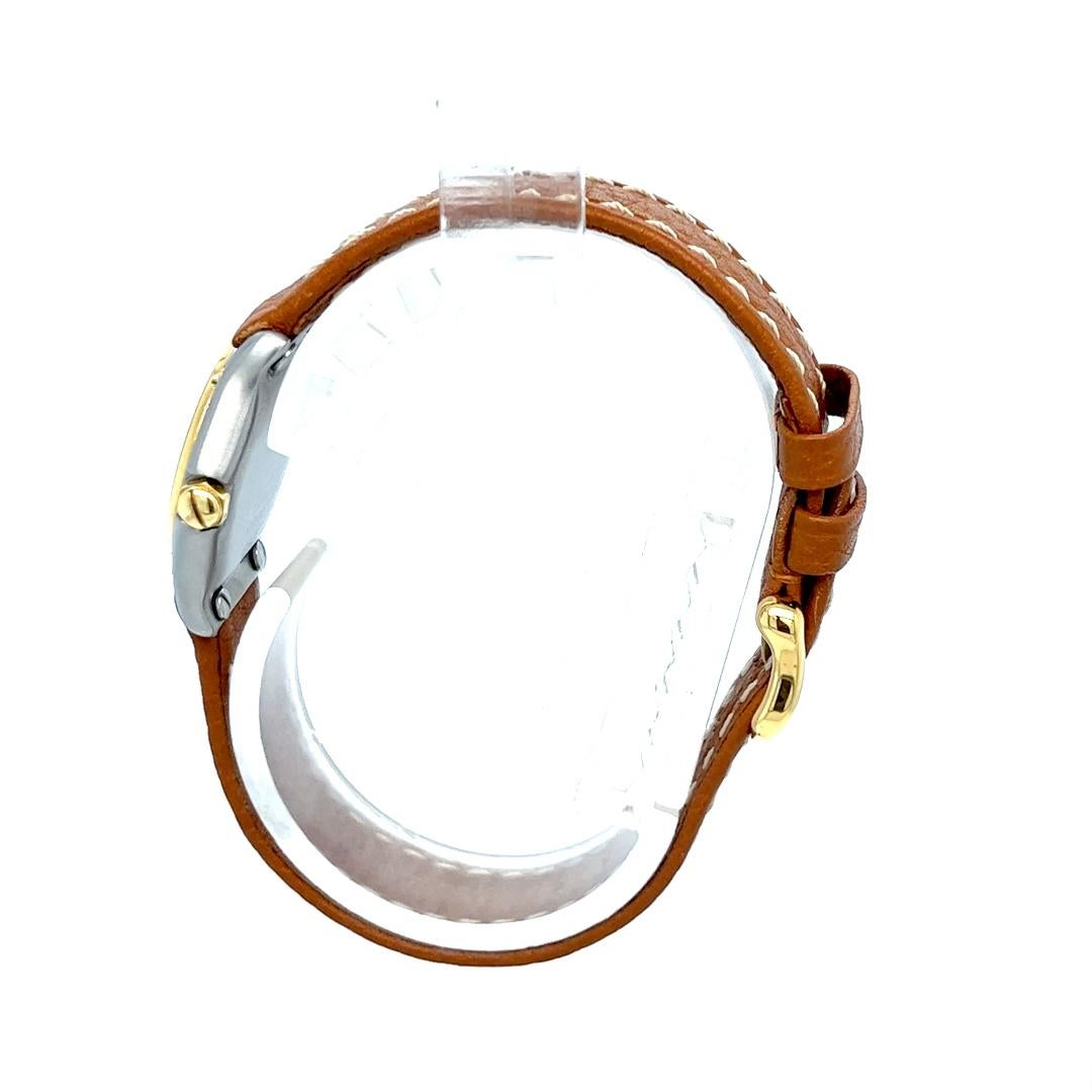 Lady's Ebel Sportwave Zweifarbige Quarzuhr im Zustand „Gut“ im Angebot in Coral Gables, FL