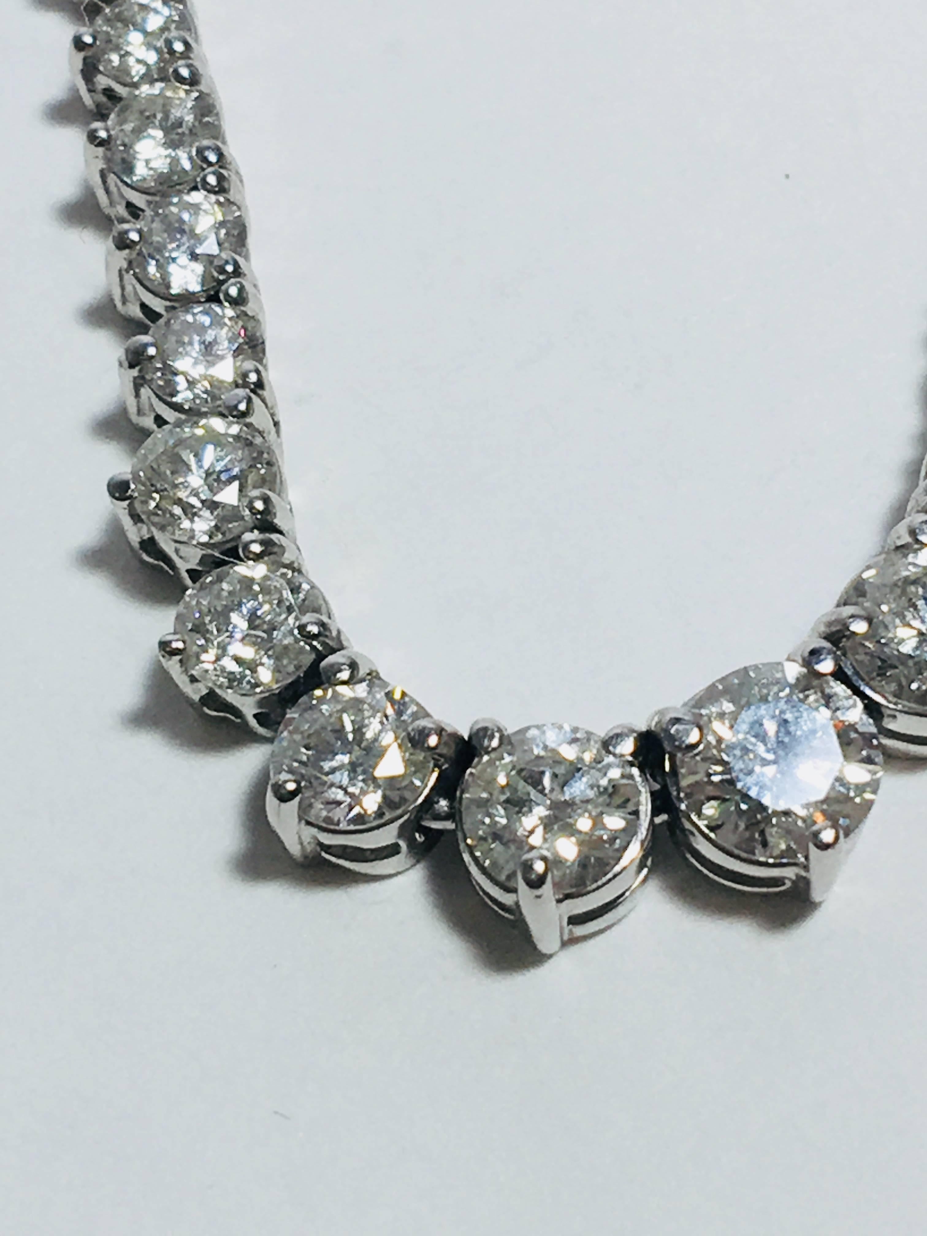 diamond riviera necklace