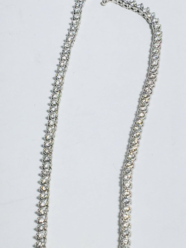 Lady's Riviera Diamond Necklace at 1stDibs diamond riviera necklace