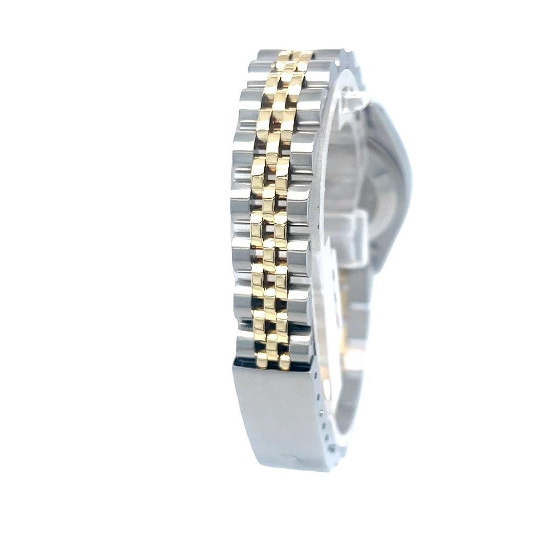 Lady's Rolex Date Two Tone Watch In Good Condition In Coral Gables, FL