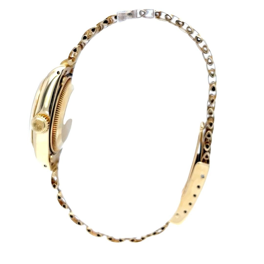 Lady's Rolex Datejust in Solid Gold with Jubilee Bracelet 1