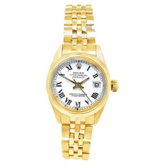 Lady's Rolex Datejust in Solid Gold with Jubilee Bracelet