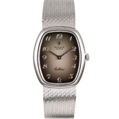 Lady’s White Gold Rolex Cellini with Breguet Numeral Vignette Dial