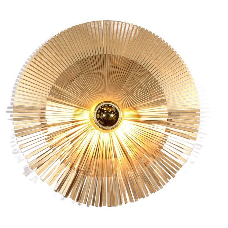 Lafayette Brass Wall or Ceiling Light For Sale at 1stDibs