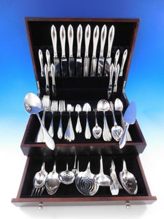 Lafayette by Towle Sterling Silver Flatware Set for 8 Service 96 Pieces Dinner