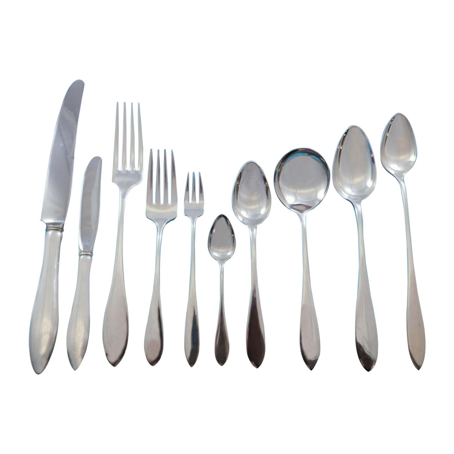 Lafayette by Towle Sterling Silver Flatware Set for 8 Service 96 Pieces Dinner