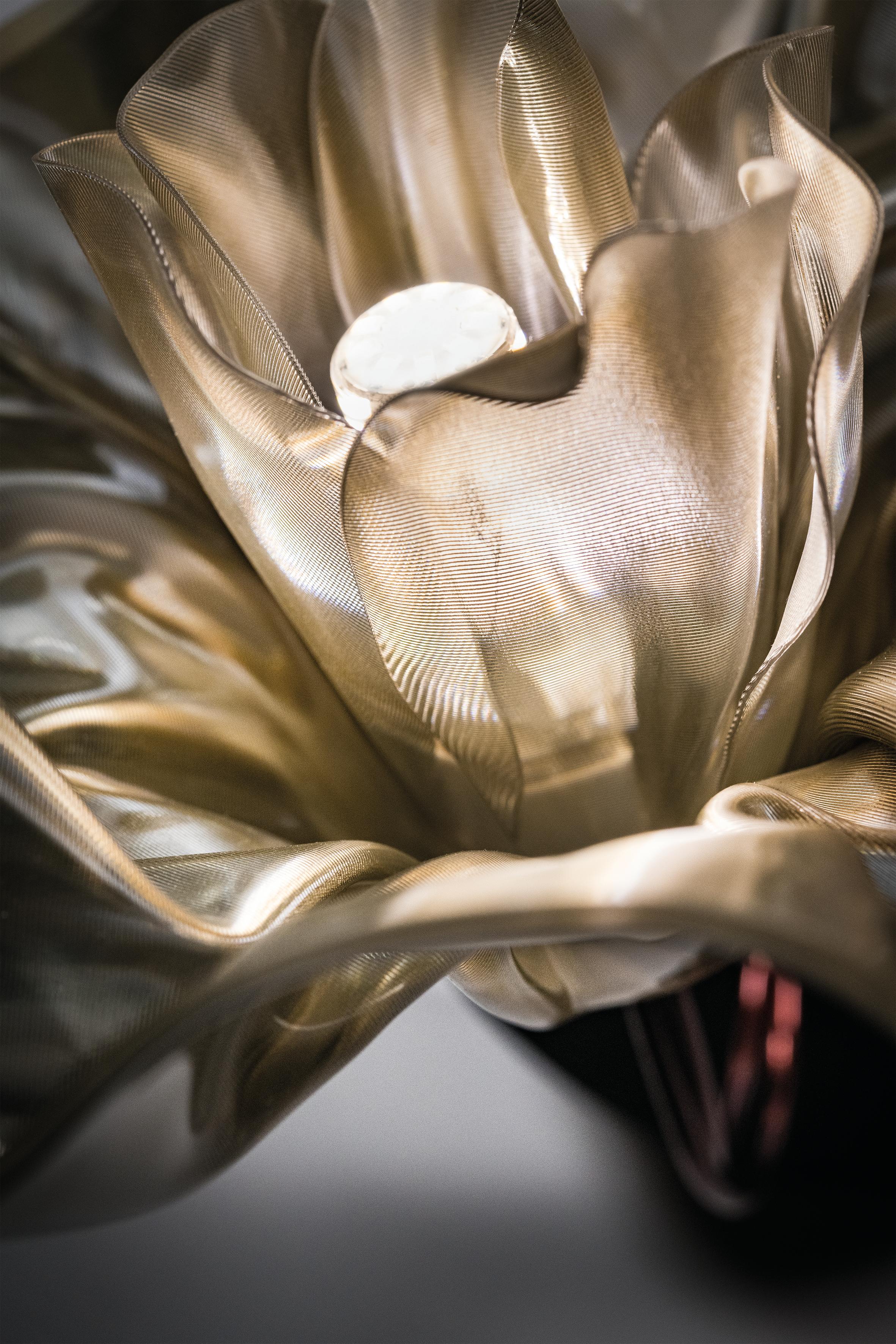 Hand-Crafted LAFLEUR Applique VELVET - Designed by Marc Sadler For Sale