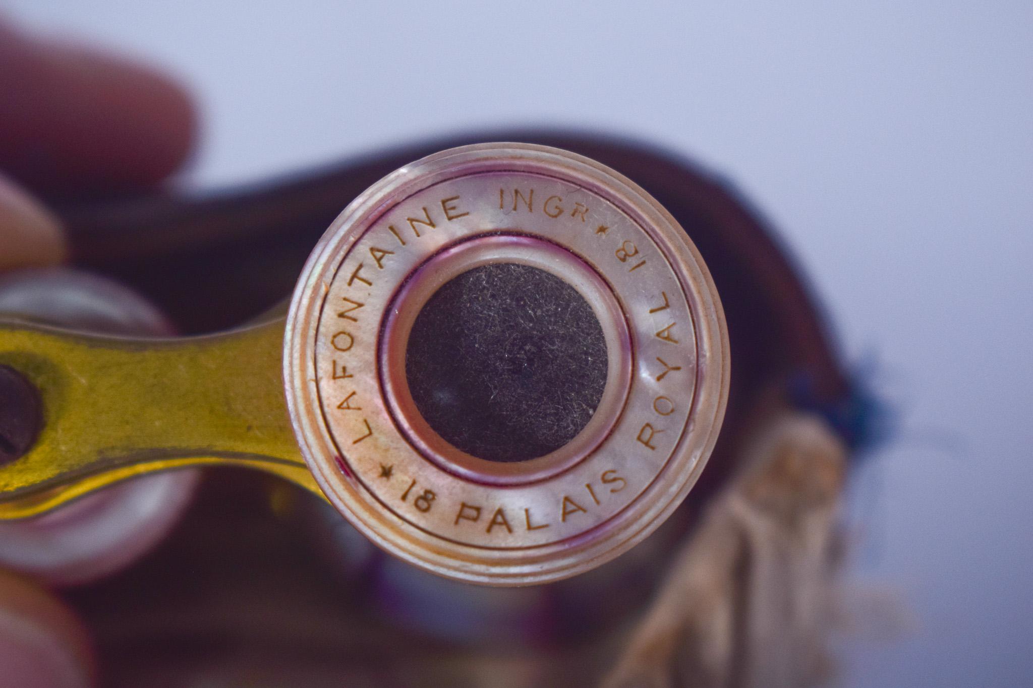 19th Century Lafontaine Theatre Binoculars in Mother-of-Pearl For Sale
