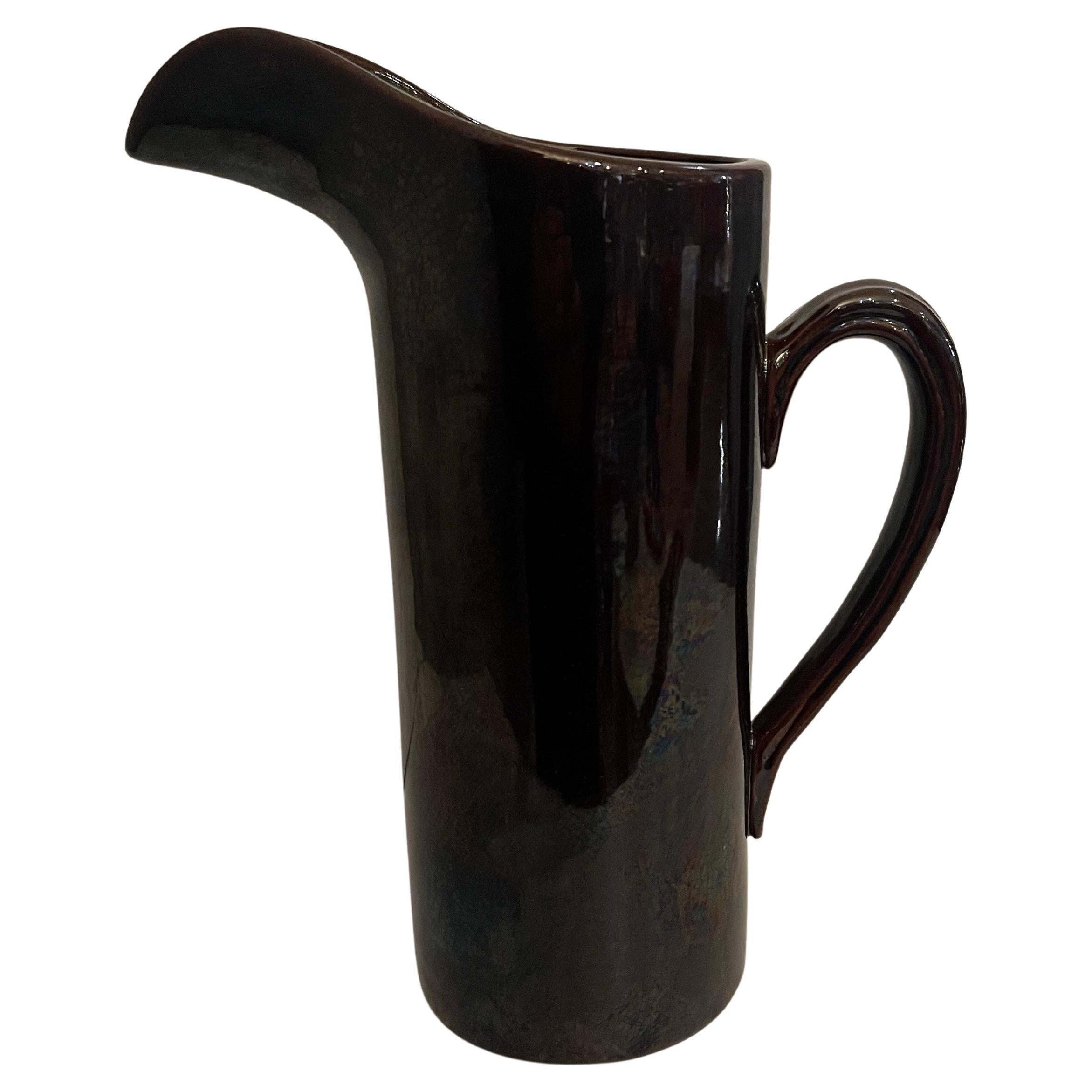 LaGardo Tackett Diseño modernista californiano Jarra alta de terracota Rockingham